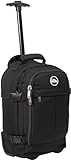 Cabin Max Metz Sac à Dos Trolley Hybride 40x20x25 Compatible avec Ryanair sous Le siège, Noir, 40 x 20 x 25cm, Hybrid …
