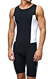 Sundried Combinaison Duathlon Triathlon pour Homme,Noir,M